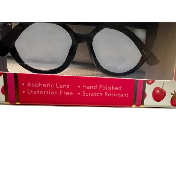 Nicole Miller Reading Glasses Blue Light 2 Pair +2.50 Black Tortoise - Picture 12 of 15